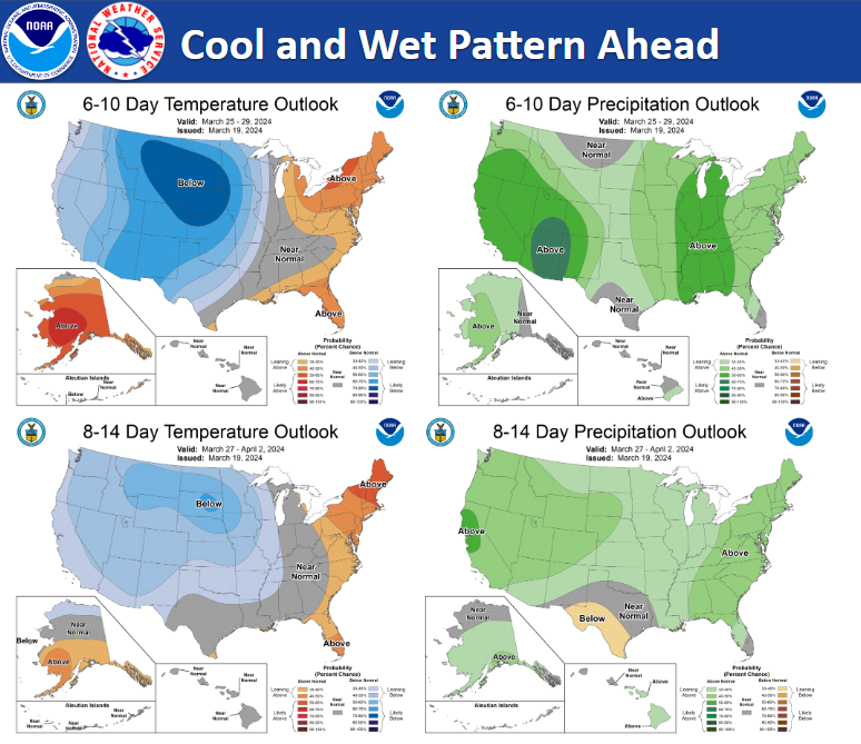 Starting Friday, we will enter a cool and wet pattern that may last ...