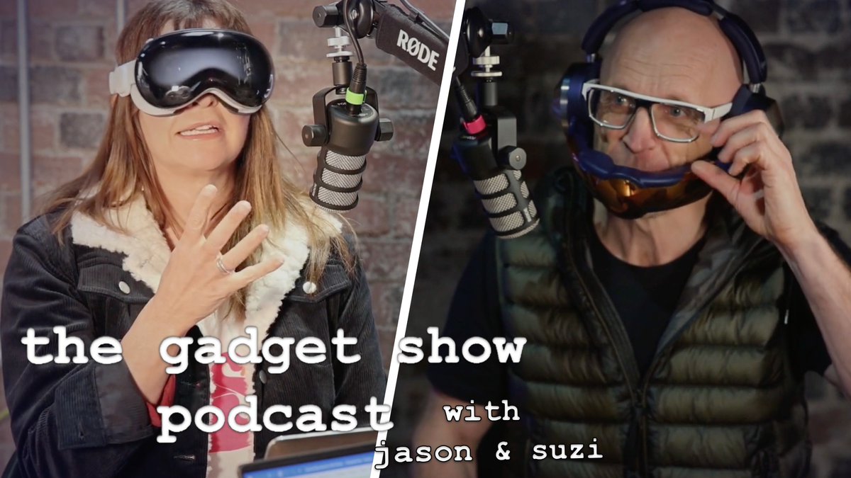 Our Gadget Show Podcast Pilot with @suziperry & @JasonBradbury is now live for all to watch and listen to! It can be seen via our YouTube channel: youtu.be/8lfUWewz3pM And it can be heard via all major podcast outlets. Spotify: open.spotify.com/show/3tq2iidwG… Apple:…