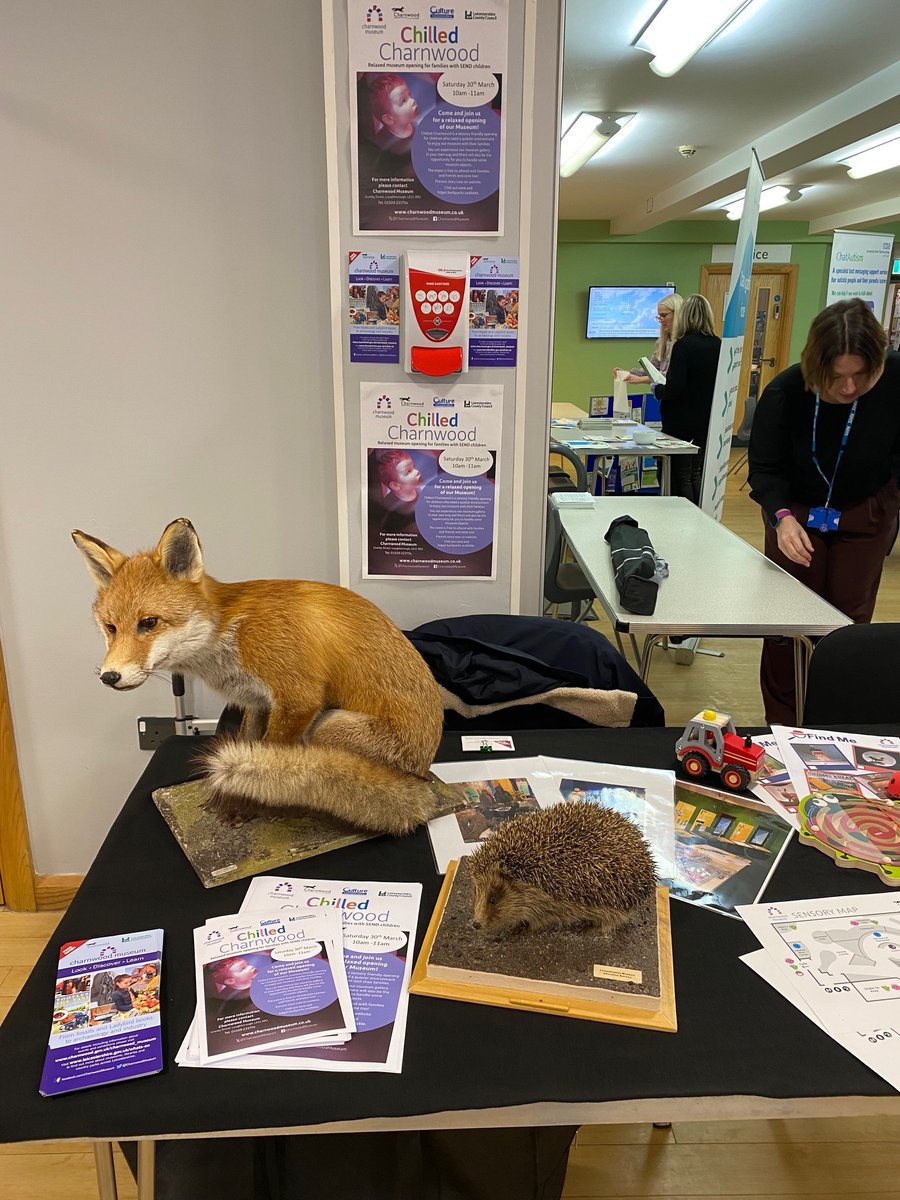 Our colleague Mary is at the latest SEND Roadshow today <a href="/GorseCovertCC/">Gorse Covert Community Centre</a> eager to tell you all about our Chilled Charnwood offer. She's there until 1pm today - pop along and say hello! #SEND #chilled