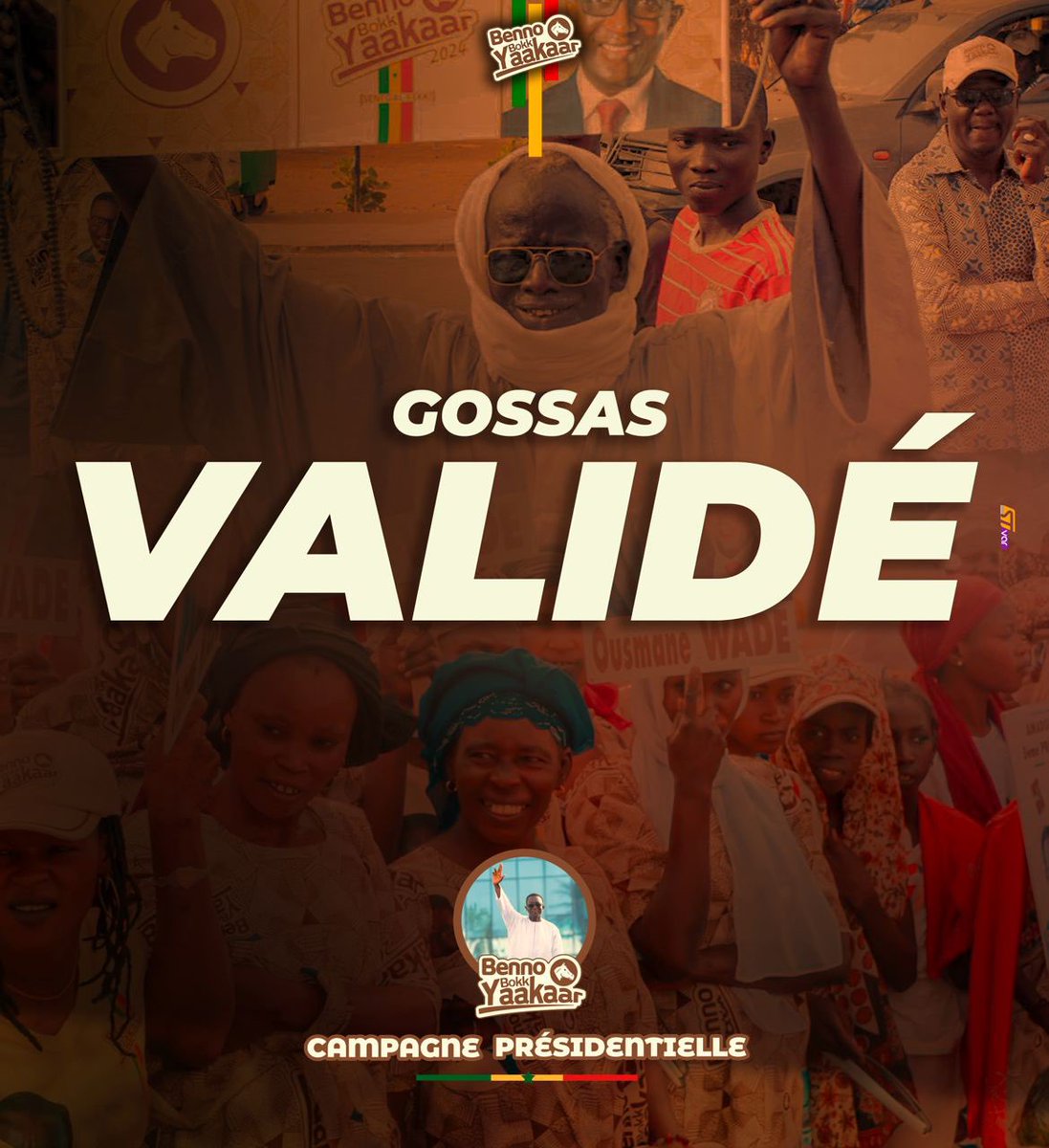 Gossas DIT OUI . Dimanche daal lerna nagneeee ☺️☺️☺️☺️☺️☺️☺️✅✅✅✅✅
#SenegalVote #ABMoyNiveauBi #Kebetu #SunuElection2024 #Senegal