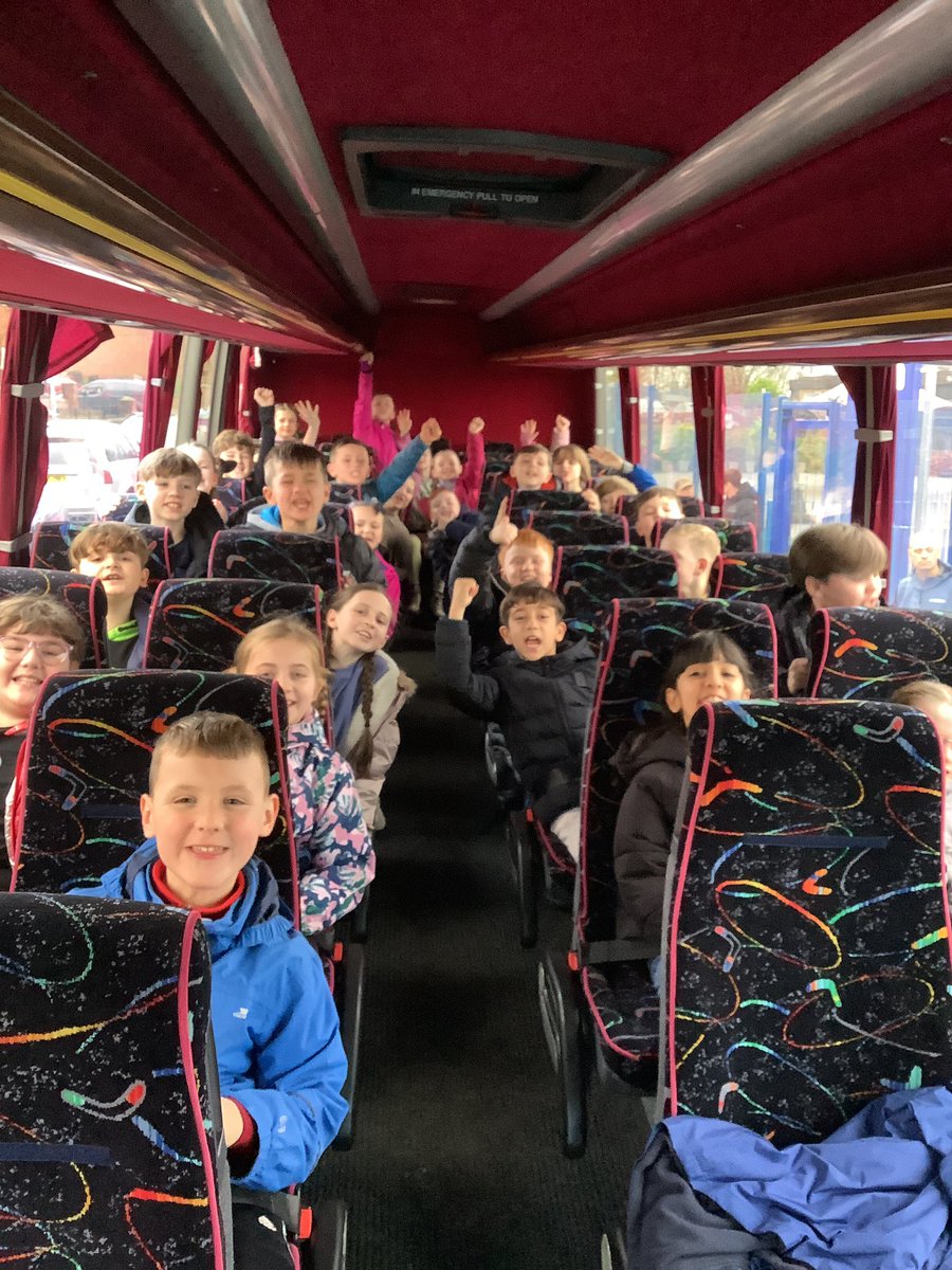 And we’re off! PGL here we come! Lots of excited boys and girls ready for an adventurous couple of days 🪵🧗‍♀️🏓🛶 “PGL… PGL…PGL… 👏🏽👏🏽👏🏽” @csergeant3 @DeputyOLI @oli_primary
