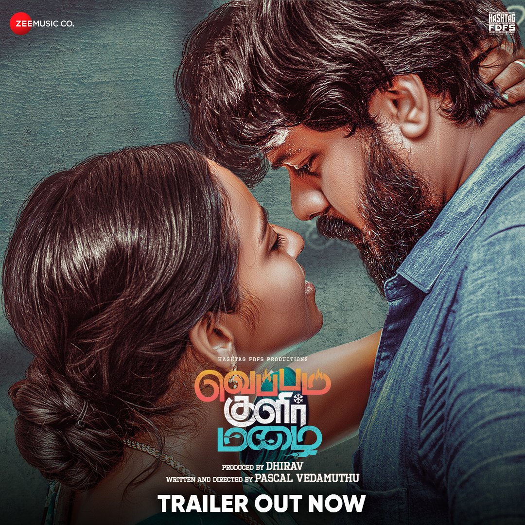 Zee Music South (@zeemusicsouth) on Twitter photo Striking rural drama & Hard Hitting #VeppamKulirMazhai Trailer ❤️
🔗youtu.be/WlErCsEbDy0
Releasing in Theatres on March 29th 🥁
Film starring @dhirav_g @ismathbanu1 #MSBhaskar #Rama
Directed by @directorpascal
Music - <a href="/shankarmusic24/">Shankar Rangarajan official</a>
@hfdfs15386 @_stunner_sam Striking rural drama & Hard Hitting #VeppamKulirMazhai Trailer ❤️
🔗youtu.be/WlErCsEbDy0
Releasing in Theatres on March 29th 🥁
Film starring @dhirav_g @ismathbanu1 #MSBhaskar #Rama
Directed by @directorpascal
Music - <a href="/shankarmusic24/">Shankar Rangarajan official</a>
@hfdfs15386 @_stunner_sam