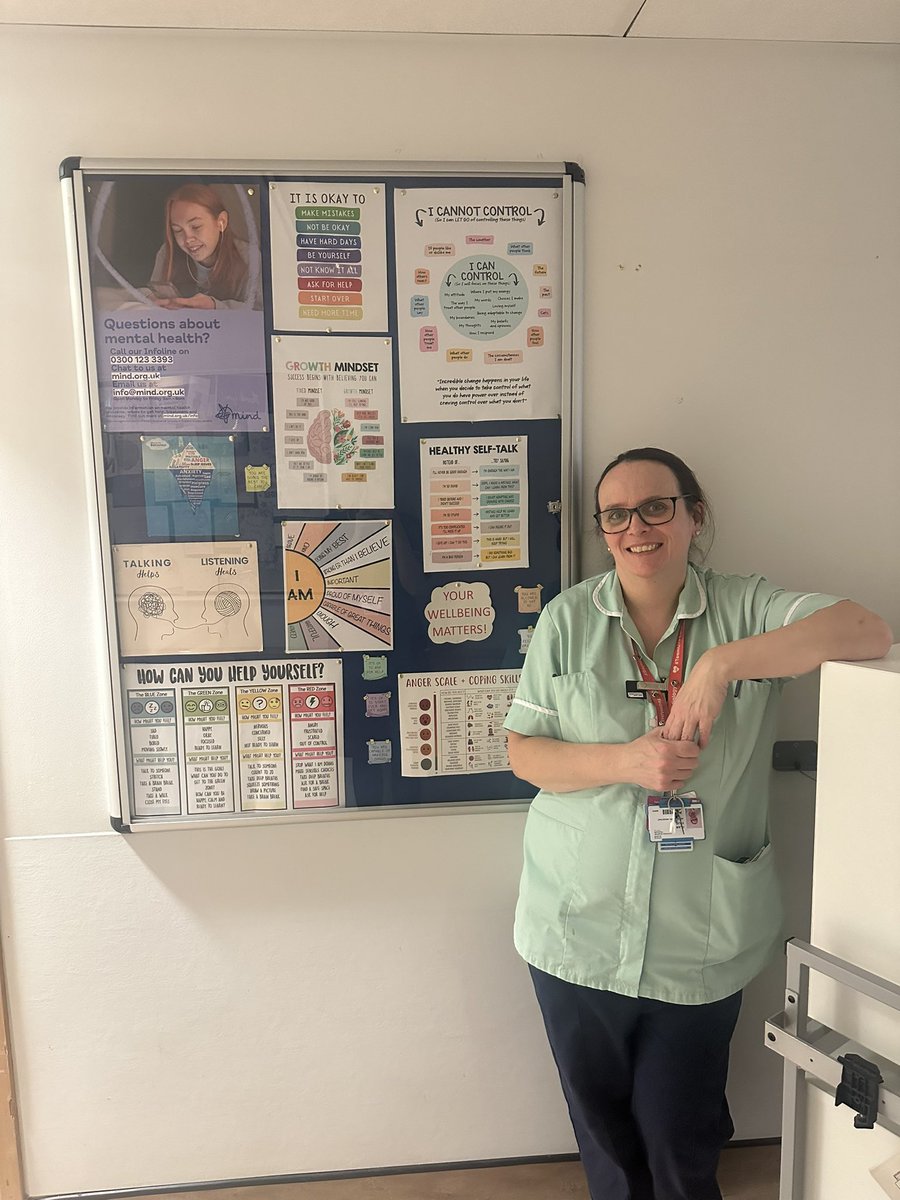 Expressing gratitude to our dedicated HCA Claire, for creating an insightful display on the significance of wellbeing. This display provides a range of information &amp; resources catering to both our patients &amp; staff. Brilliant work Claire! <a href="/UHP_NHS/">University Hospitals Plymouth NHS Trust</a> <a href="/Derriford_Hosp/">Derriford Hospital</a> <a href="/DerrifordNurses/">UHP Nursing 💙</a>