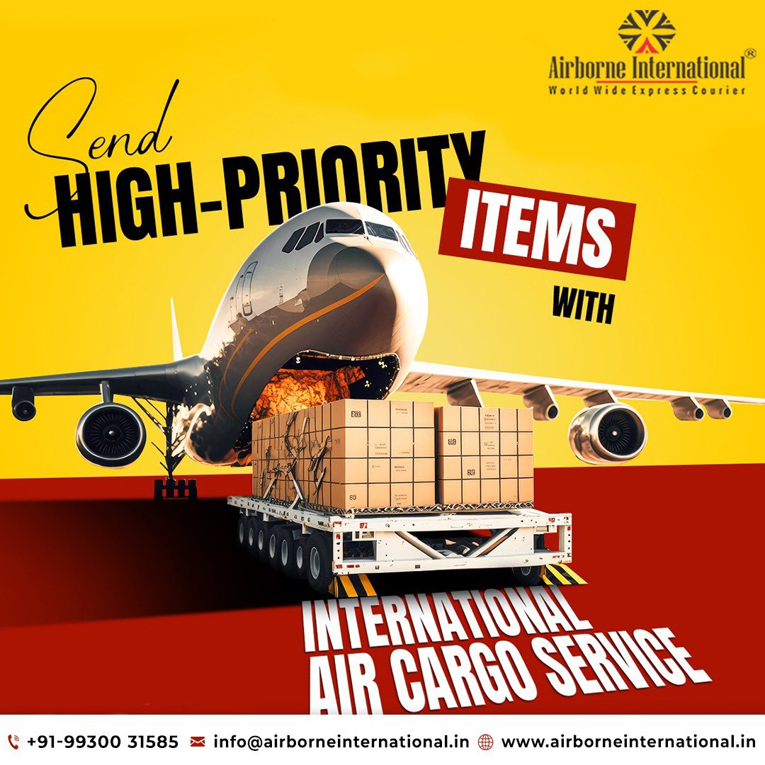 Swift Solutions: High-Priority International Courier Services with Airborne International

#AirborneInternational #CourierServices #HighPriority #InternationalCourier #SwiftDelivery #GlobalShipping #EfficientService

Sending urgent shipments across the globe? Look no further!