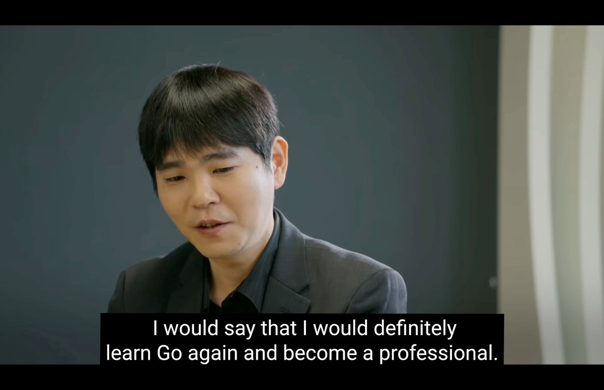 zemotion's tweet photo. Lee Sedol made Go history and was an icon of our era.

So to see him say that if he were to choose again, he wouldn't become a pro—because of AI. Words can't describe how heartbroken I feel to hear this. 6/ https://t.co/Yj5UWYWxv2