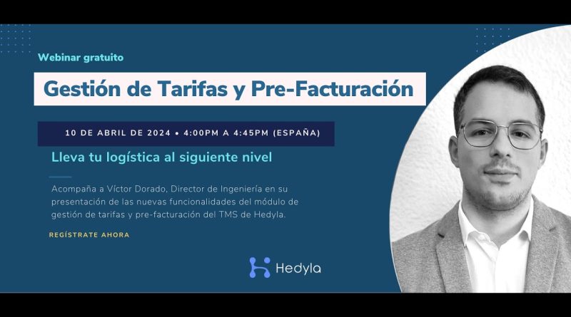 .@hedylalogistics Lanza su Innovador Módulo de Gestión de Tarifas y Pre-facturación para Optimizar la Facturación Logística 👉cutt.ly/yw2OEGrN #Logística #Software #Logistic