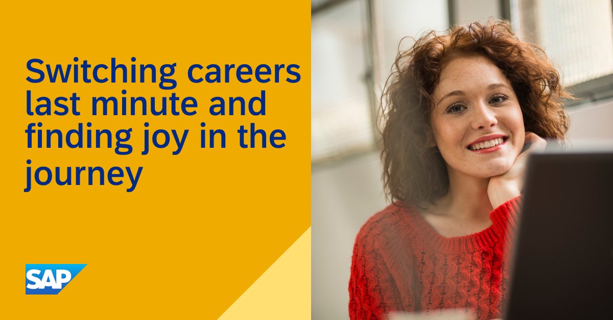 Dive into Baiba's inspiring journey from economics to tech, powered by determination and a passion for learning. Read the full blog post here: sap.to/6013koBXW