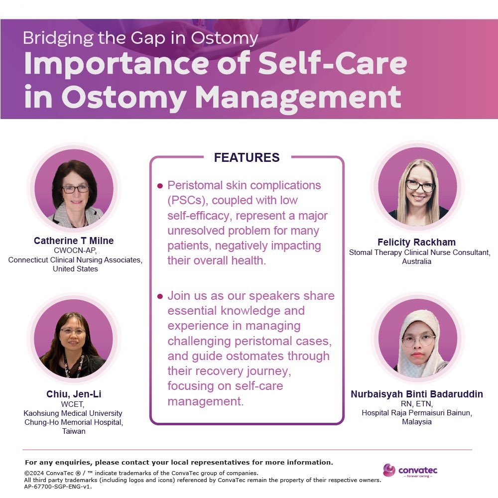 ConvaTec_Turkey's tweet photo. Ostomi bakımındaki boşlukları doldurmak için organize ettiğimiz “Webinar Serimizin” ilkine davetlisiniz. 

Webinar konusu:
Ostomi Bakımında Kişisel Bakımın Önemi
Webinar Zamanı: 21 Mart Perşembe Saat: 14:00-15:30

Kayıt Link 👇🏻
https://t.co/OR2ekMXC5Z https://t.co/u2m598BumY