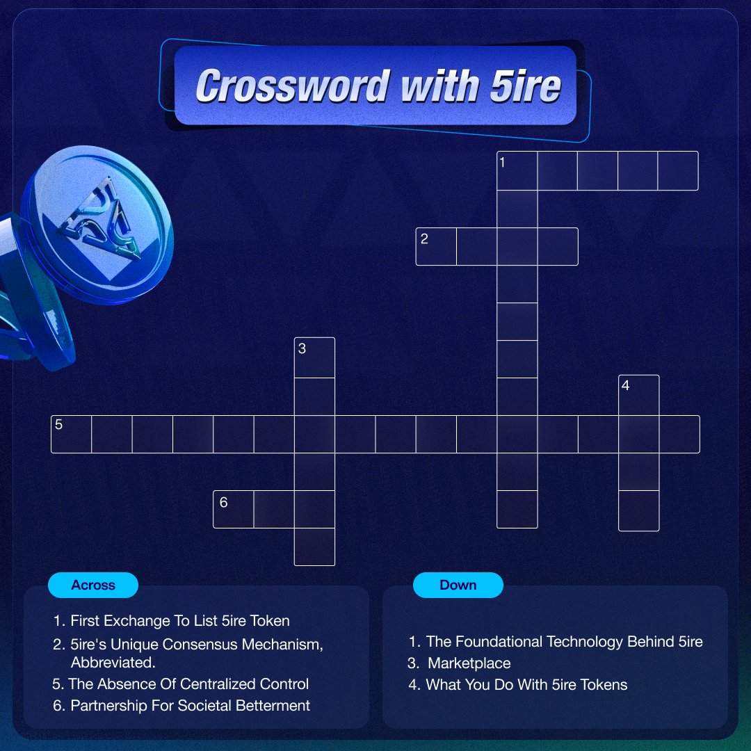 5ireChain's tweet image. Let&apos;s see who can do it first!!😊

Comment below your answers or screenshots and show off your #5ire knowledge.👇

#community #blockchainquiz #5irechain