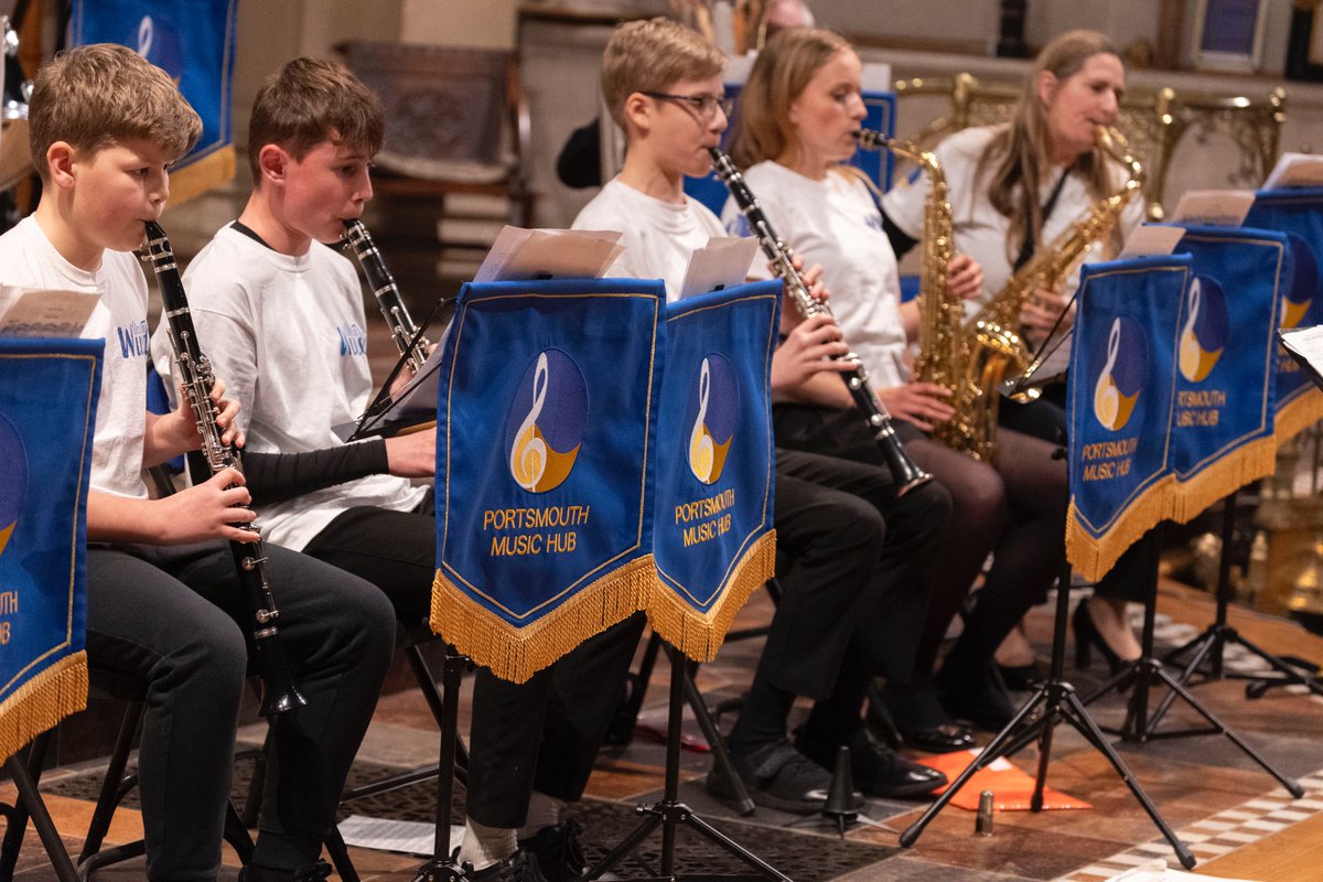 Well done to all the talented young performers who participated in last night's Hub Ensembles Concert held at @PortseaParish ! 📷 bit.ly/49VdZim For more information about our music groups, please follow the link below. portsmouthmusichub.org/about-our-ense…