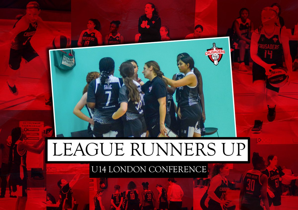 🏀 U14 GIRLS - LEAGUE RUNNERS UP🔥🌟
A great achievement from the U14 players and coaches. Our girls programme keeps growing and getting better under the guidance and drive of <a href="/nina_romania/">Cristina Stanciuca</a>. #GirlsGotGame #WeAreCrusaders
