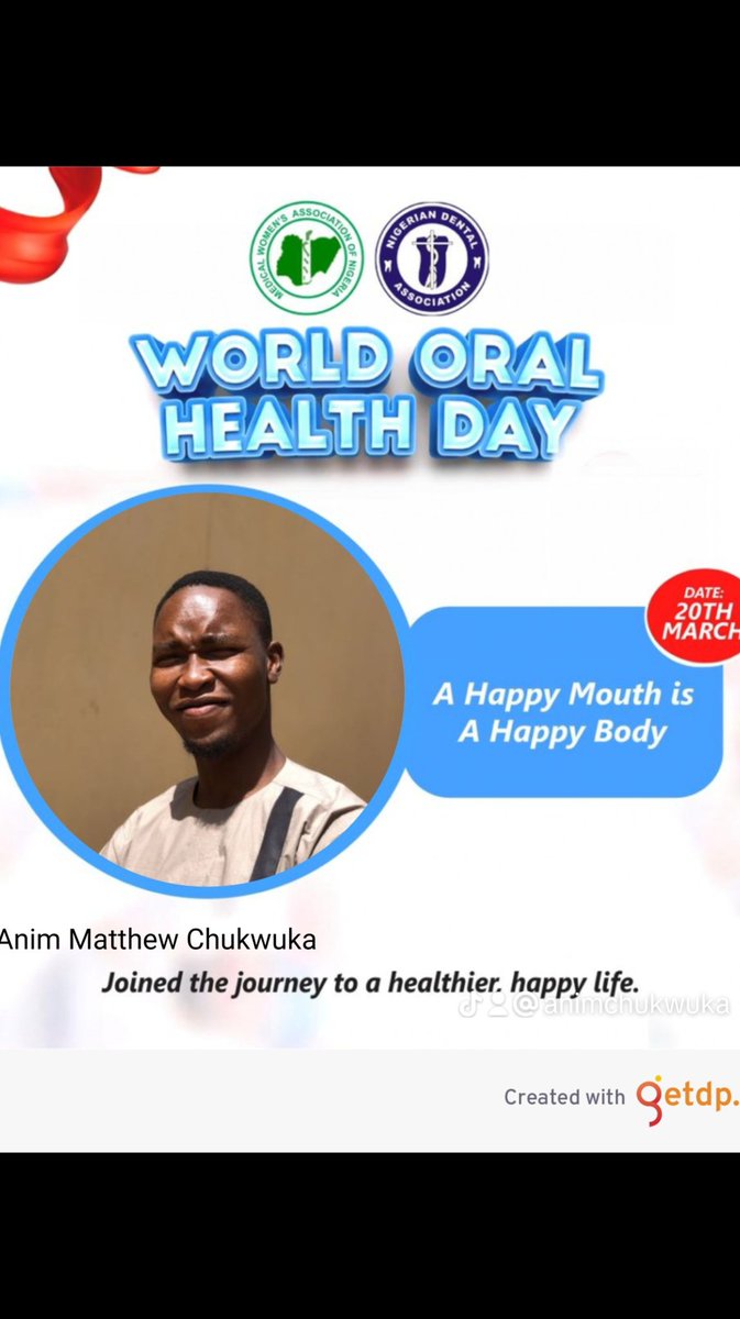 AnimMatthew's tweet image. Brush twice daily with fluoride toothpaste 
Floss at least once daily
Visit a dentist twice a year