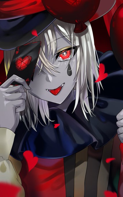 「playing card red eyes」 illustration images(Latest)