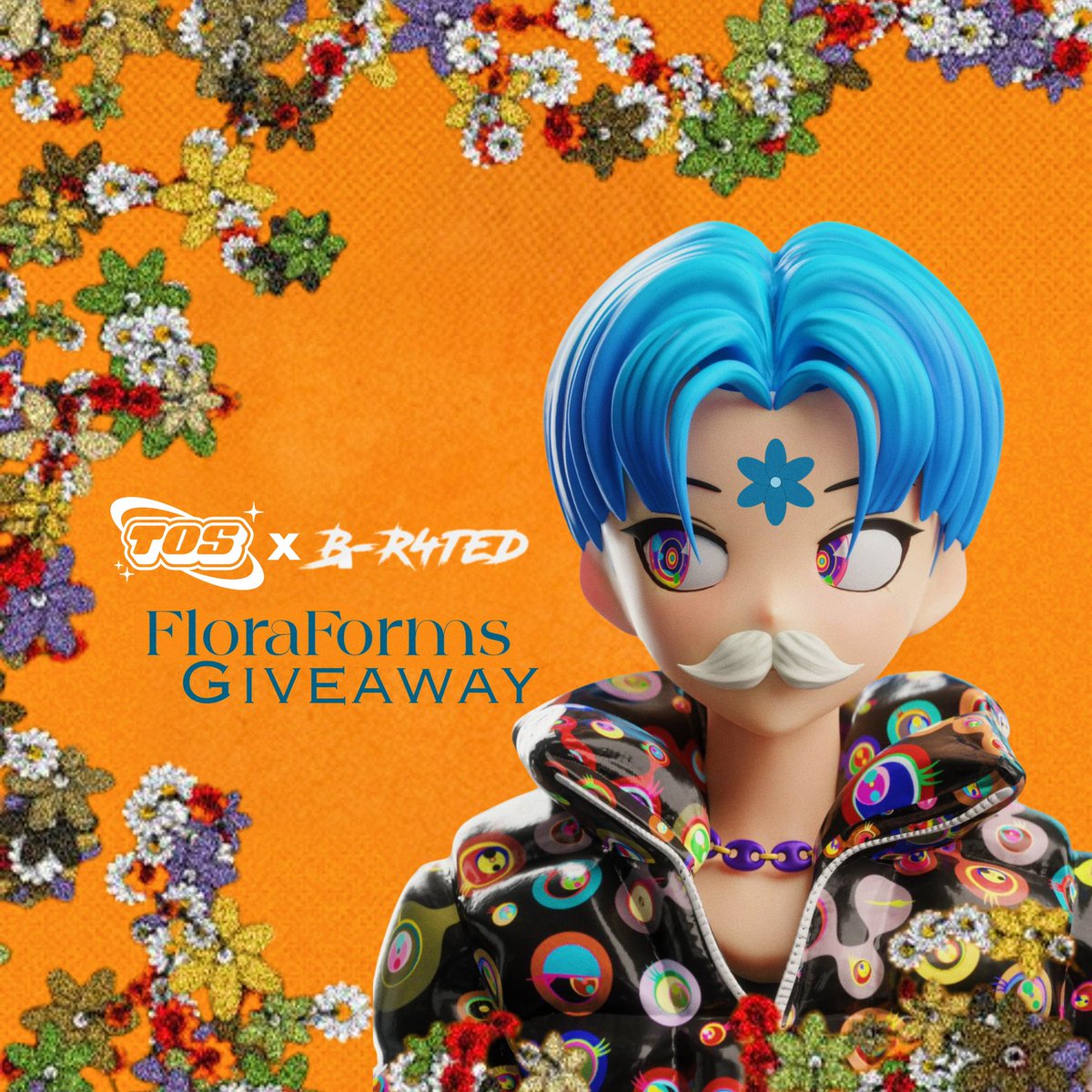 🎉Join the Omakase Show X ₿-R4ted Giveaway for a chance to win a <a href="/floraforms/">Flora Forms</a> ordinals NFT! Here's how you can participate:

1️⃣ Like &amp; repost this tweet
2️⃣ Follow <a href="/BR4ted/">₿🧞‍♂️</a>, <a href="/tinochchan/">𝚃𝙲 💫</a> &amp; <a href="/theomakaseshow/">TheOmakaseShow</a> 
3️⃣ Comment: "Art never dies."

Don’t forget to set a reminder below for our