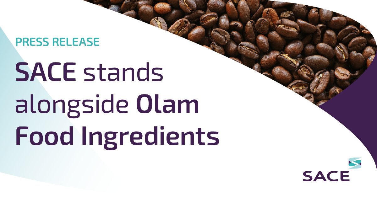 We are proud to partner with @Olam, a global leader in naturally good F&B ingredients, with a new #PushStrategy deal. Info: sace.it/en/media/press…