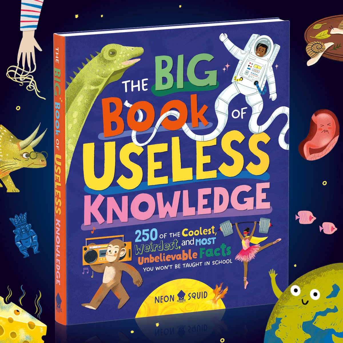🔔 NEW BOOK ALERT 🔔 We’re thrilled to announce this encyclopaedia of mind-boggling random facts! Heard about the lizard that shoots blood from its eyes? Or the ancient Romans who used pee as mouthwash? Did you know that going on a roller coaster can cure kidney stones? 🦎🎢🤯
