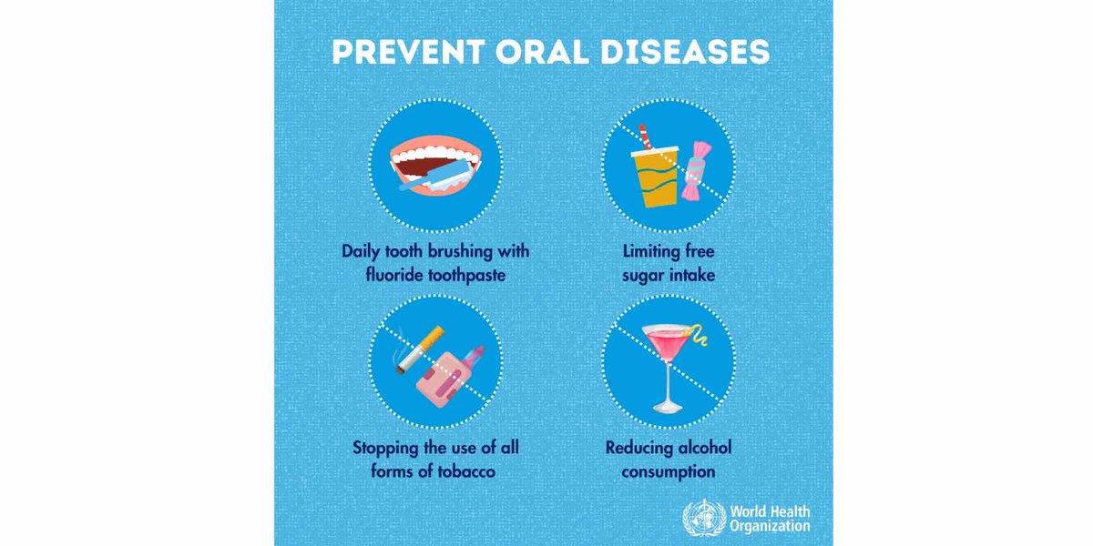 Oral disease affects billions of people and can increase the risk of other diseases. But #selfcare can help prevent this and lead to a better oral health. While treatment is expensive prevention is not. Read more: ow.ly/213c50QXwbQ #sevenpillarsofselfcare