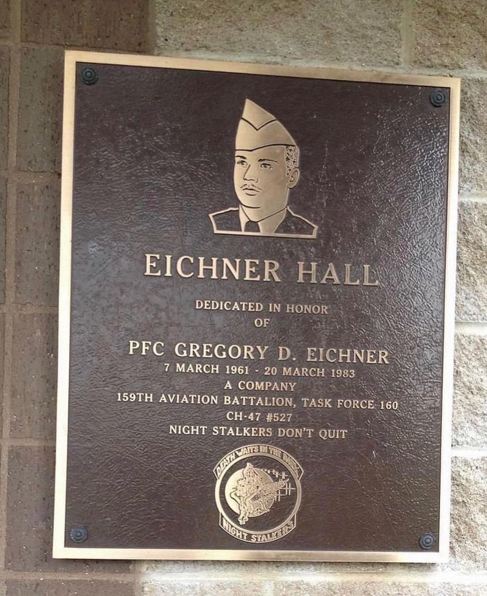 op_hawkeye's tweet photo. 3.20.1983 ~ PFC Gregory Eichner ๐บ๐ธ
#OpHawkeyeRemembers #GregoryEichner #TaskForce160 #159AviationBattalion #EichnerHall #NSDQ #USASOAC #supportourSOFcommunity #Operation_Hawkeye
๐ https://t.co/vl1SuEOdFQ
๐ฐ https://t.co/3e1LeJyarD https://t.co/wrJto71hOM