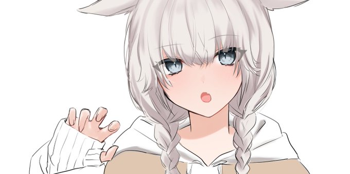「long sleeves miqo'te」 illustration images(Latest)