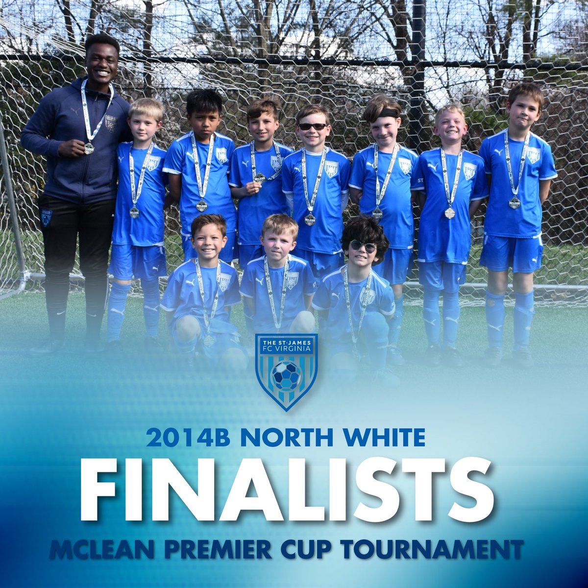 🧢 Hats off to the 2014 boys North Pre-Academy team for clinching the Champions title at the McLean Premier Cup Tournament, and a huge shoutout to the 2014 boys North White team for their stellar performance as finalists! 🏆👏 Way to go, boys!