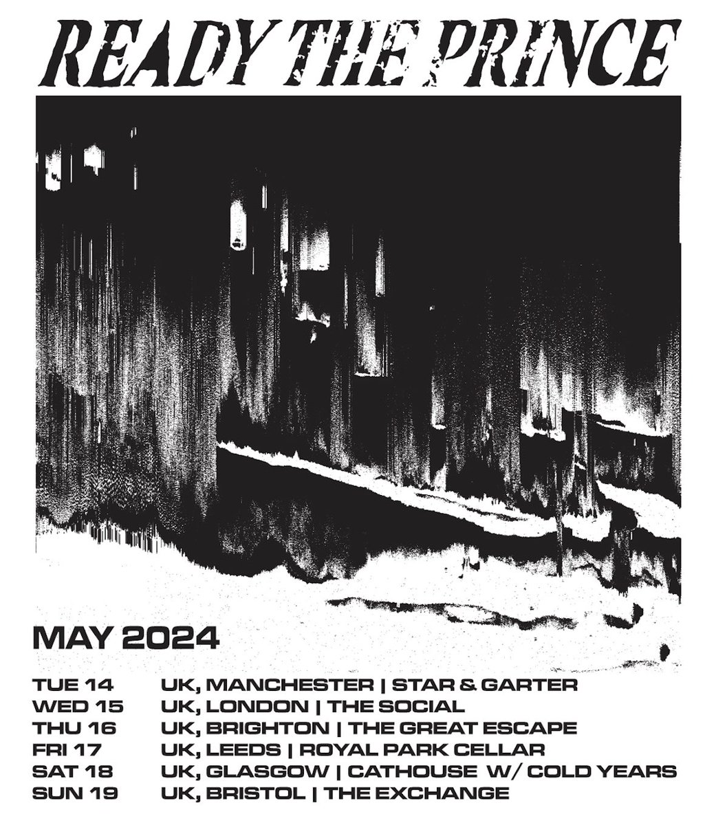 Off the back of their extremely successful tour with Dead Poet Society, @ReadythePrince head out on their first ever headline tour outside of Canada! Tickets on sale on Friday - 10am