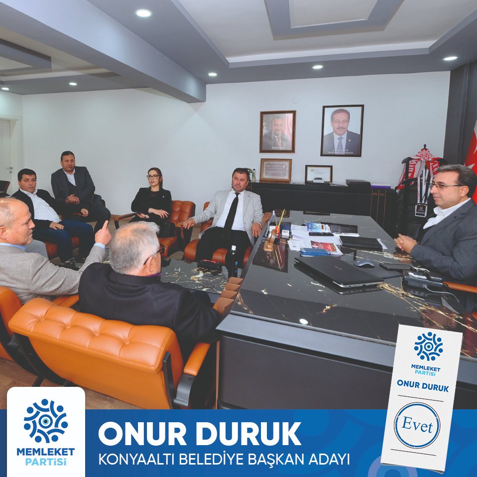 Antalya Lokantacılar Odası Başkanı Yasin Tekdemir'i ziyaret ettik. Konyaaltı'nda faaliyet gösteren esnafımızın taleplerini istişare ettik.

Her zaman esnafımızın yanındayız ve göreve başladığımızda taleplerini karşılamaya devam edeceğiz. Başkanımıza desteği için teşekkür ederiz.