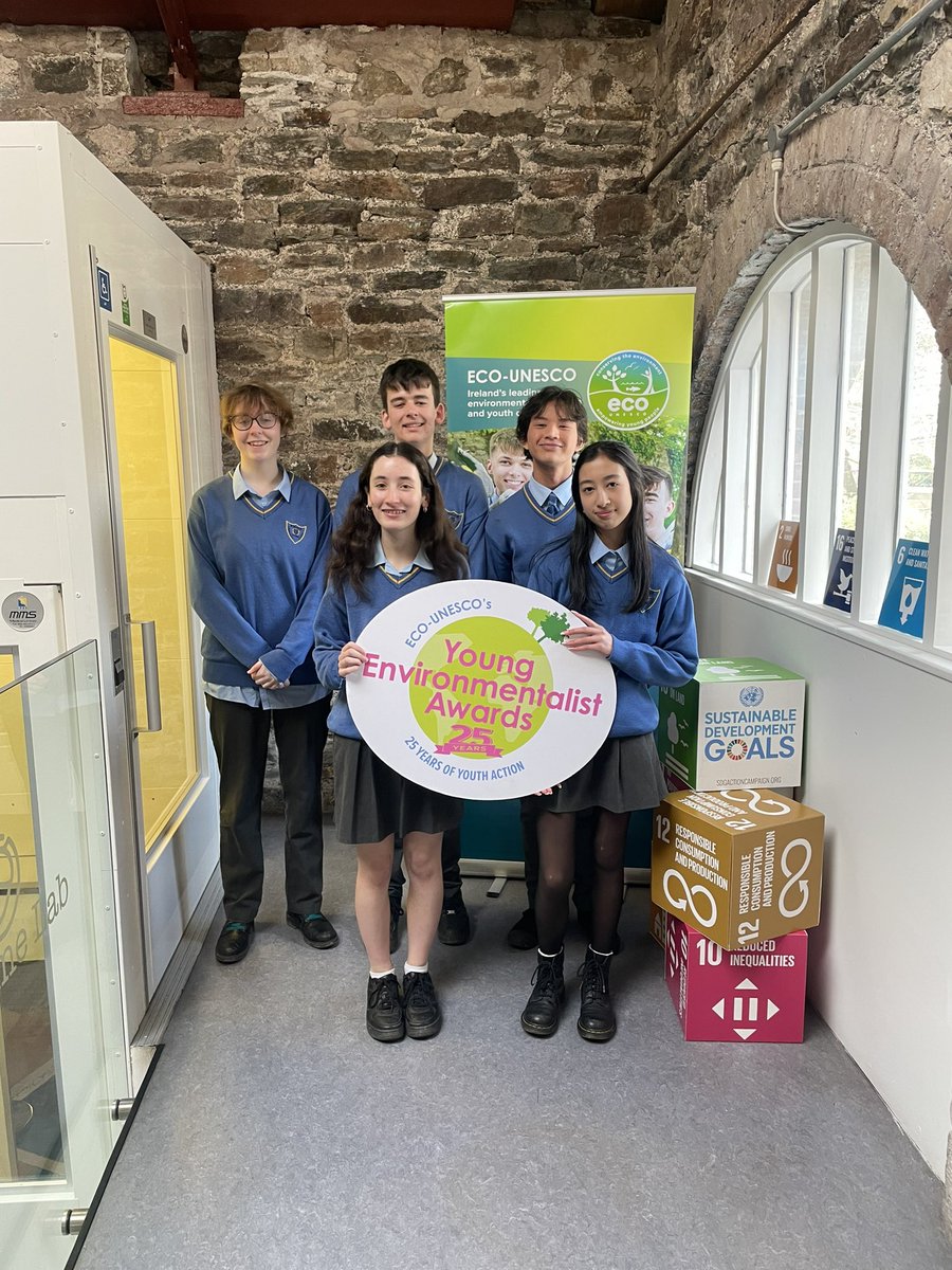 Best of luck to fifteen of our @ECOUNESCO Young Environmentalist groups who have their interviews today for the Semi Finals of the Young Environmentalist Competition! @KinsaleComSch