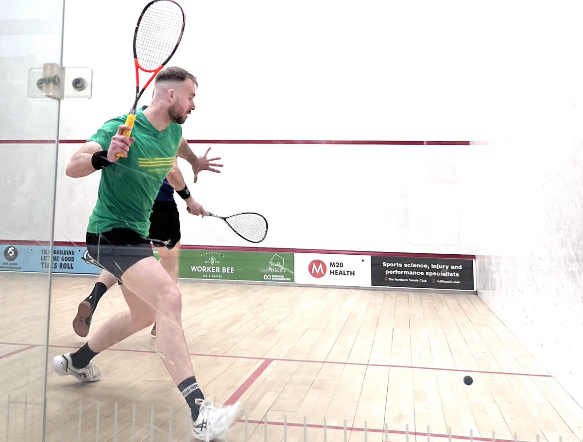 TheNorthernMCR's tweet photo. Last night we played our last Div1 home match of the @NWCSquashLeague season - visitors Wrexham brought just enough firepower to squeeze a 3-2 win past our Northern first team in a pro-laden contest…
•••
#squash #squashteam #squashclub #squashmatch #teamsport https://t.co/LwJE8AOvH6