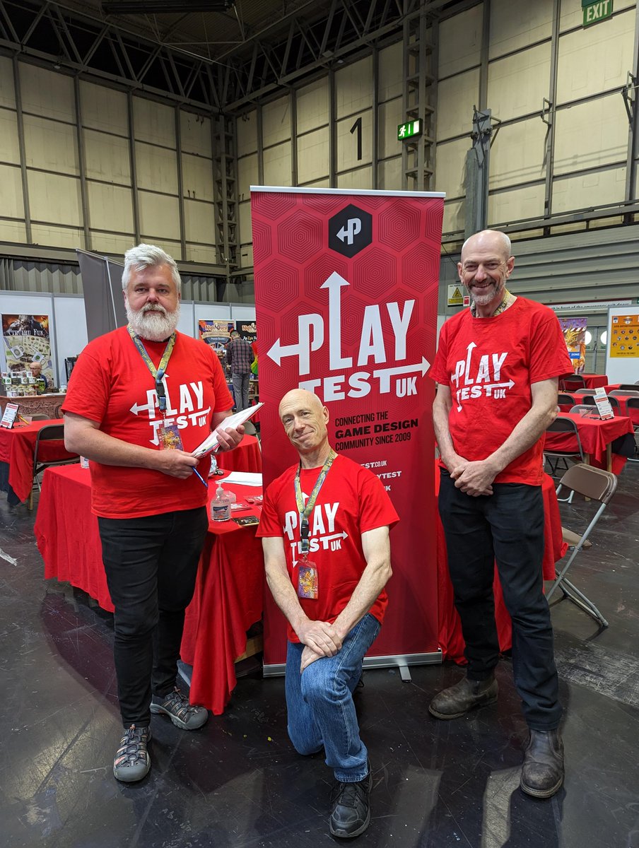 Bookings for Playtest are now open!!

Playtest UK run tables for playtesting games at UK Games Expo. Designers can apply for a slot within the schedule so you can get feedback from visitors and improve your game. You will need to buy an entry ticket for UK Games Expo.