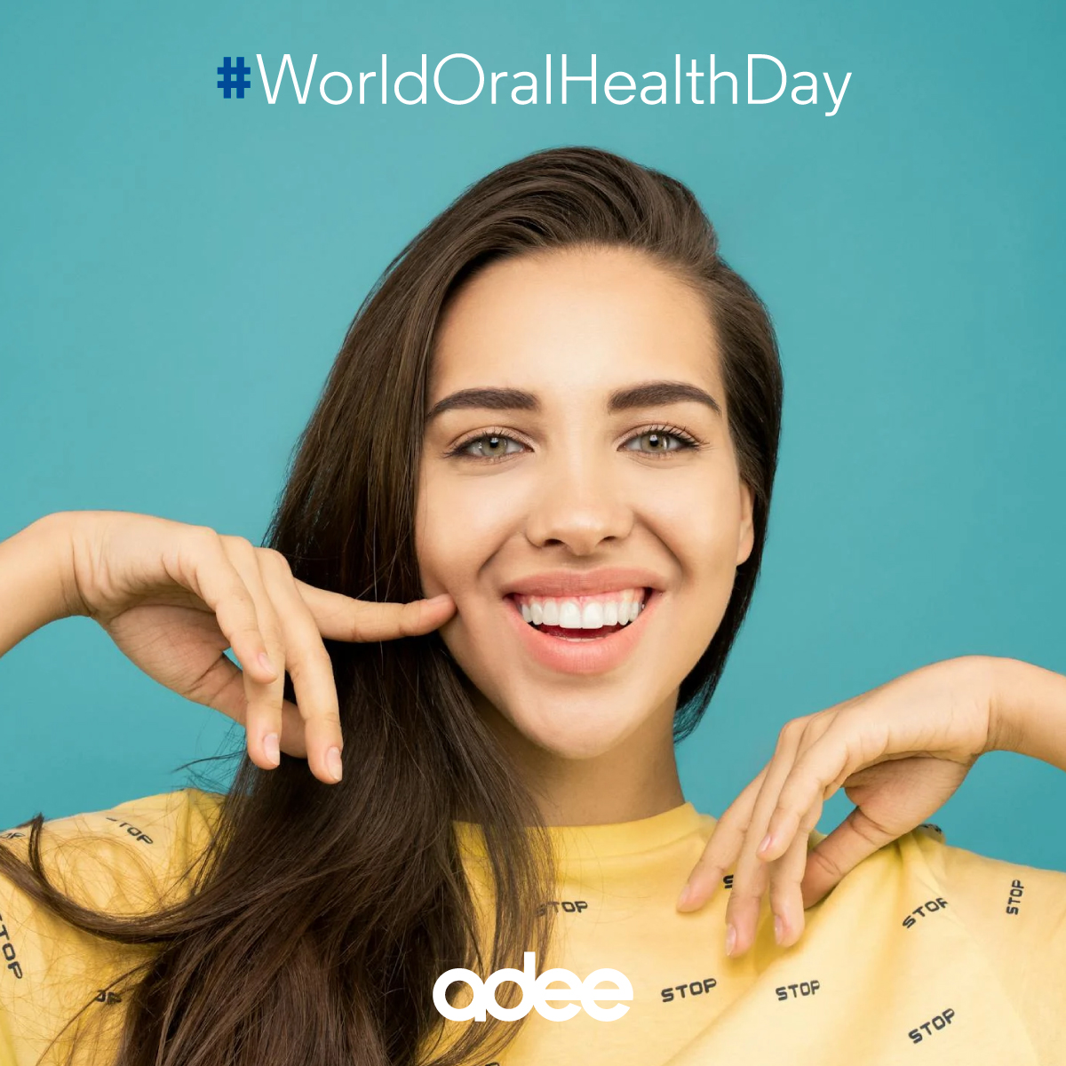 Happy #WorldOralHealthDay! 🎉Today we celebrate the importance of oral health in our lives. A healthy mouth is not just about a bright smile; it's crucial for our overall well-being and quality of life📷Let's keep those smiles shining bright! #WOHD24 #healthysmiles #Adee