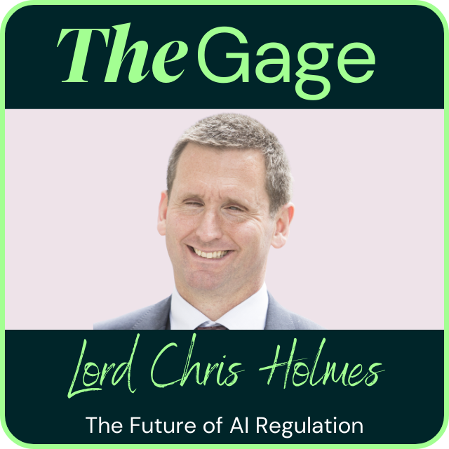 Our latest episode of #TheGage features @LordChrisHolmes for a second time, discussing 'The Future of #AI #Regulation'. He shares insights into his proposed #PrivateMembersbill on #AIregulation in the UK, with the #SecondReading on 22 March at 10am. greengage.co/podcasts