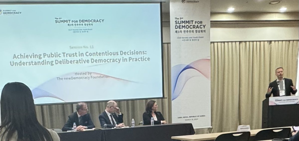 An impressive & very useful session it was too Jane with great panel contributions from ..@ArtOLeary @smytho & the others #CitizensAssembly #SummitForDemocracy & well MC’d by Iain Walker @newdemocracyAUS