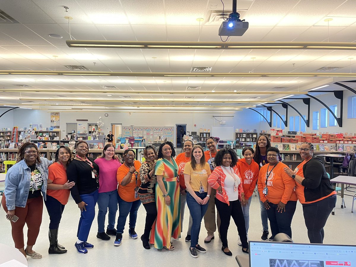 MeadeMid_AACPS's tweet photo. What unifies some of us is a sense of belonging. And yesterday we did exactly that!  #selfcarestations #MeadeStrong #linedance #yoga #karaoke #colorandmeditate #unityday24 #BelongGrowSucceed https://t.co/3huDBrGtyj