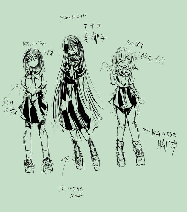 タブメイト2慣らしがてらにキャラデザとか設定とか考えてみる 