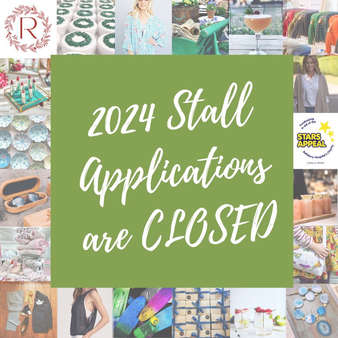 Thank you to all of you who applied to have a stall at this year’s #RockbourneFair - there has been so much interest with a record number of applicants!🤩

Applications have now closed and stallholders will be notified shortly if their application has been successful.