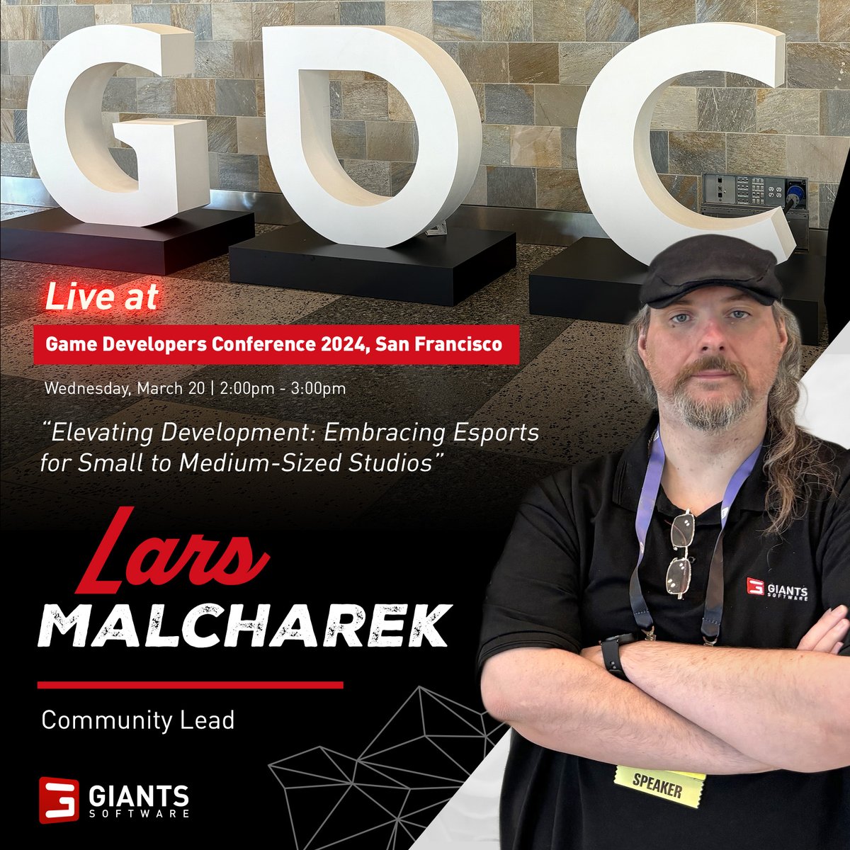 📢 Are you interested in leveraging esports to boost your game? Then check out today's talk 'Elevating Development: Embracing Esports for Small to Medium-Sized Studios' by Community Lead Lars Malcharek at 2pm, South Hall, Room 207. schedule.gdconf.com/session/elevat… #gdc2024 #esports