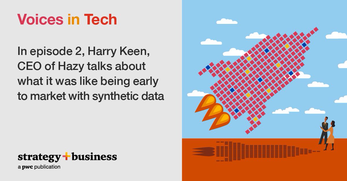 stratandbiz's tweet photo. π§ Exciting news! Our #VoicesinTech podcast is back with Episode 2!
Discover the power of synthetic data in training AI and how startups are using it to solve big business problems. Tune in now for an inspiring discussion: https://t.co/yOiWnk2UG7
#syntheticdata https://t.co/dxuSsLsyYr