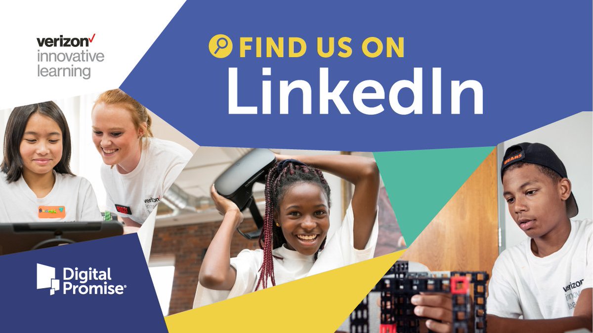We are excited to announce that #VerizonInnovativeLearning Schools is now on LinkedIn! Be sure to give #dpvils a follow here: bit.ly/3Tk9WVV