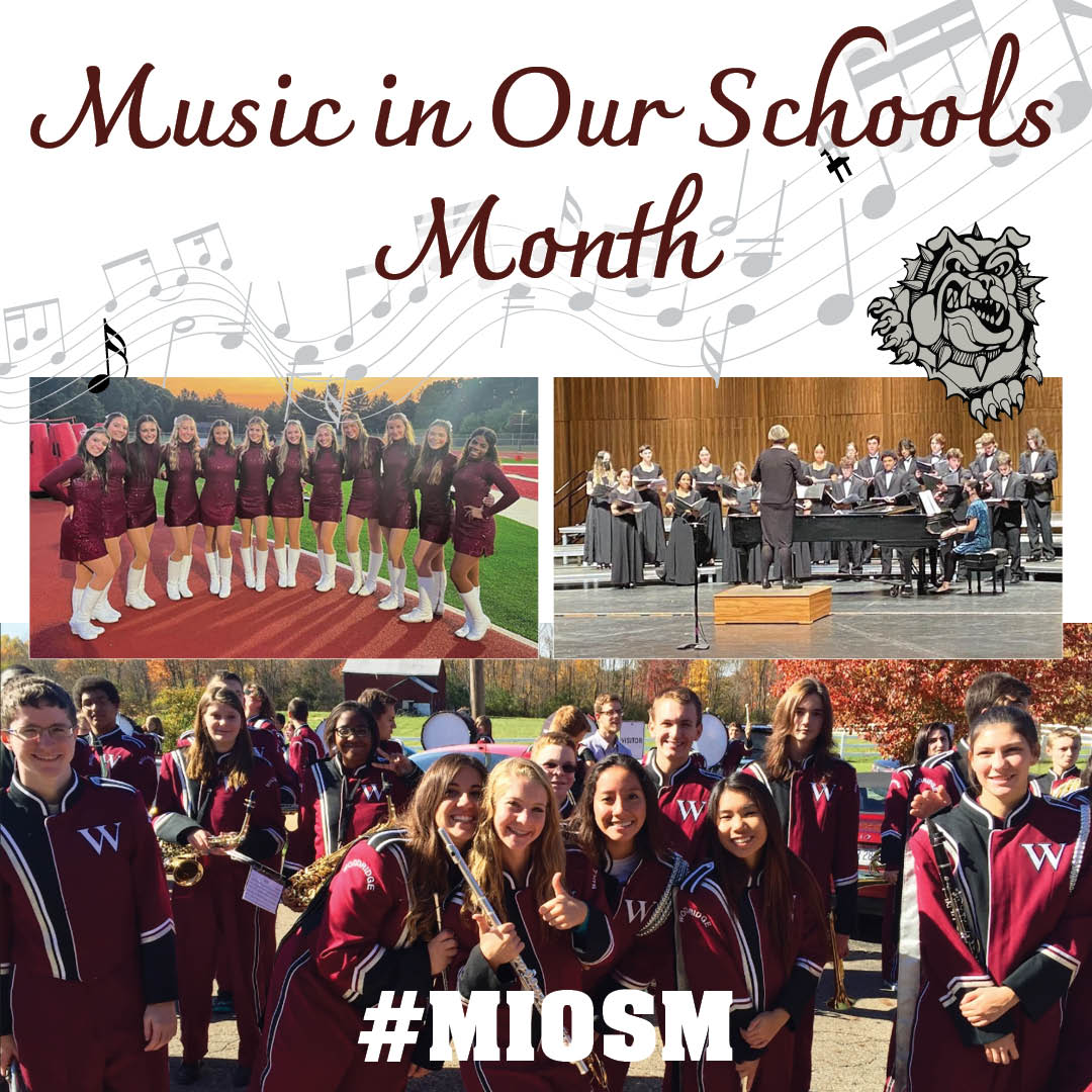 March is Music in Our Schools Month, and it's the perfect time to shine a spotlight on our talented Woodridge band, choir and dance team! Their dedication and passion bring so much joy and spirit to our school community. Let’s give them a round of applause!