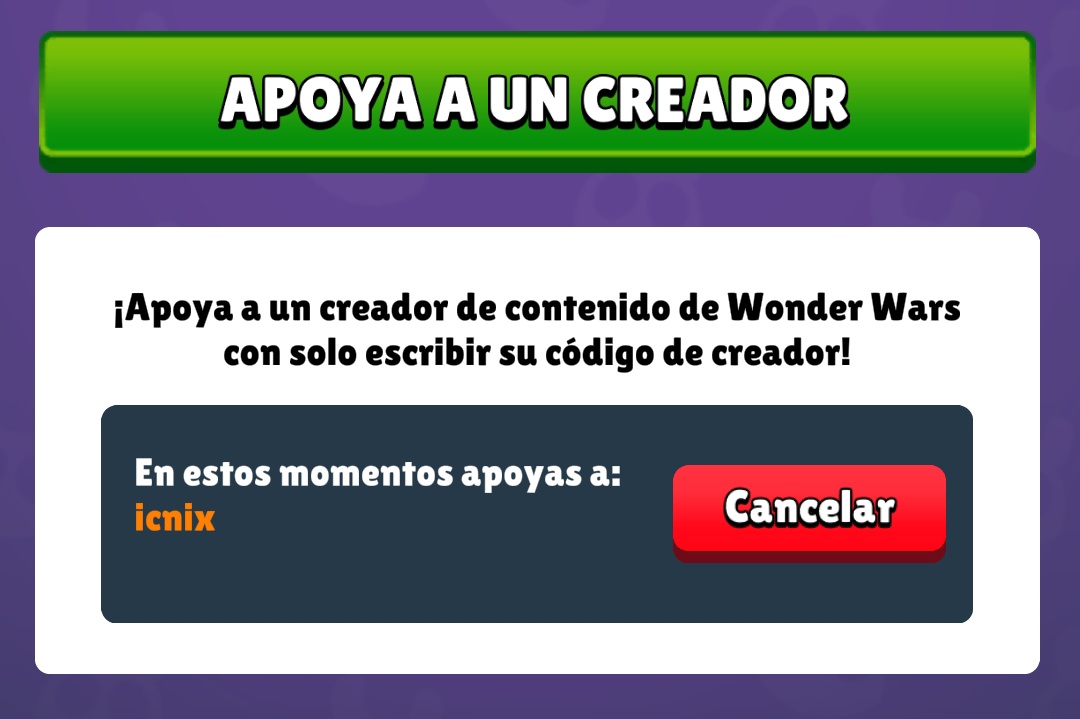 Icnix Gaming (@icnixgaming) on Twitter photo Somos creadores de contenido oficiales de <a href="/WonderWarsGame/">Wonder Wars</a>!
Lo celebramos con un pequeño sorteo de 165 Gemas!
Para participar:
-Dale Like❤️ y RT♻️
-Usa el código de creador "Icnix" en la compra de cualquiera de los productos de la tienda🔥 Somos creadores de contenido oficiales de <a href="/WonderWarsGame/">Wonder Wars</a>!
Lo celebramos con un pequeño sorteo de 165 Gemas!
Para participar:
-Dale Like❤️ y RT♻️
-Usa el código de creador "Icnix" en la compra de cualquiera de los productos de la tienda🔥