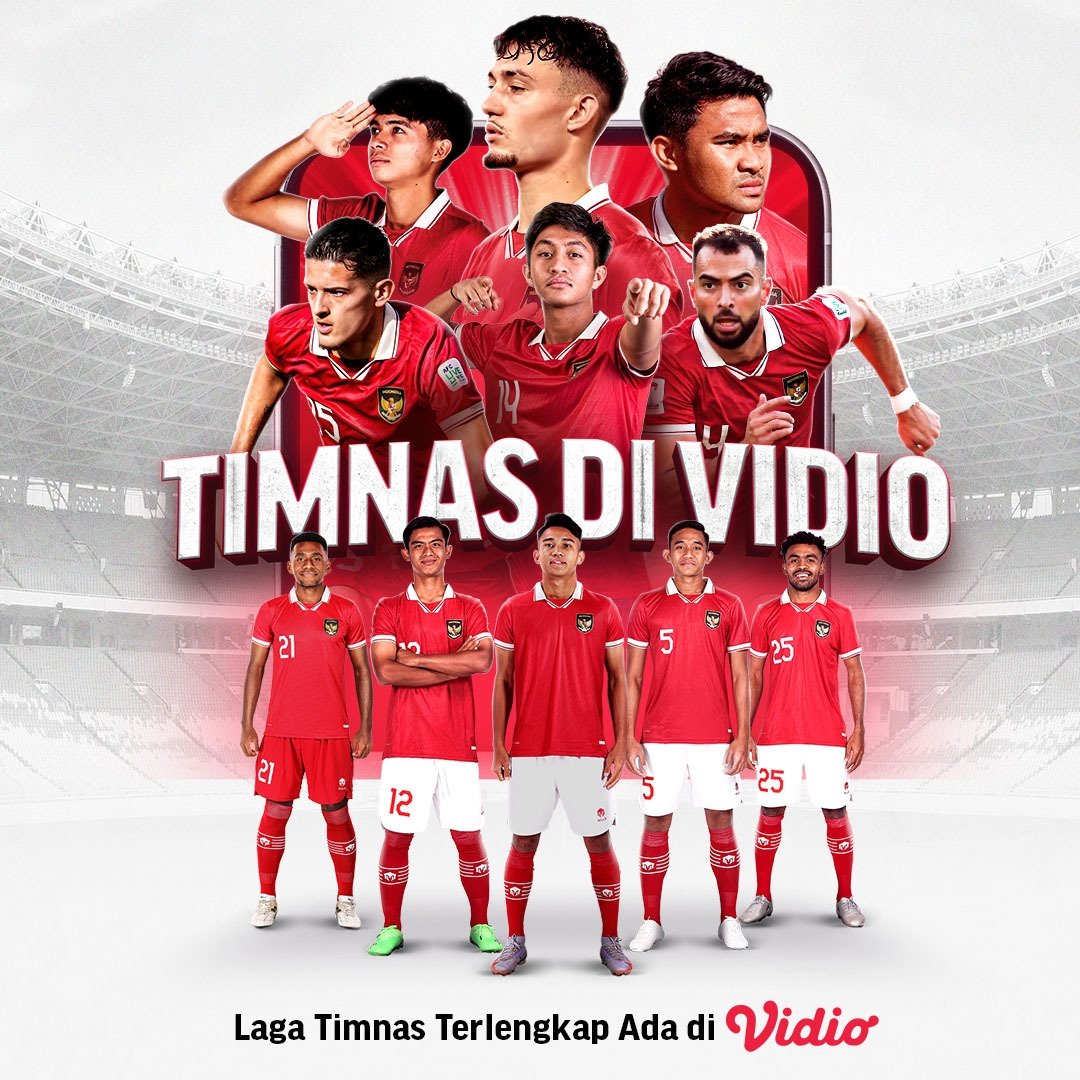 Bang Sastra paling bisa dah. Kami bersyukur bgt timnas tayang di Vidio.

Streamingnya jernih & bisa ditonton dimanapun, kapanpun. Kalian jgn lupa nonton timnas U20 vs China tgl 22 & 25 Maret ya!

Nontonnya udah pasti di @vidiosports #TimnasdiVidio #SportsTerlengkapAdadiVidio