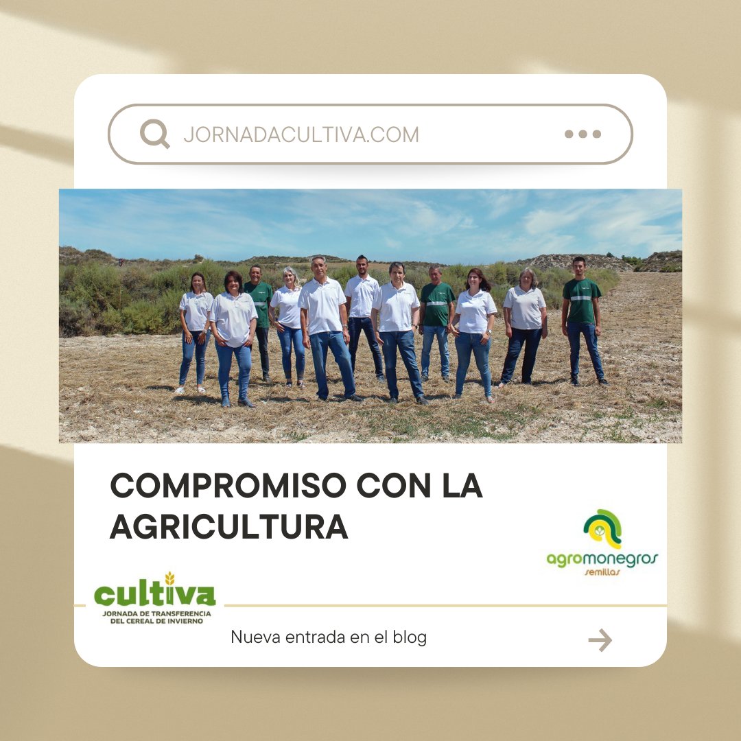 <a href="/Agromonegros/">Agromonegros</a> 🌾 es una empresa familiar, con más de 40 años de experiencia seleccionando las mejores semillas para las necesidades agrícolas.

✍️ Te contamos todos los detalles de su metodología de trabajo en nuestro blog
➡️ jornadacultiva.com/agromonegros-c…
