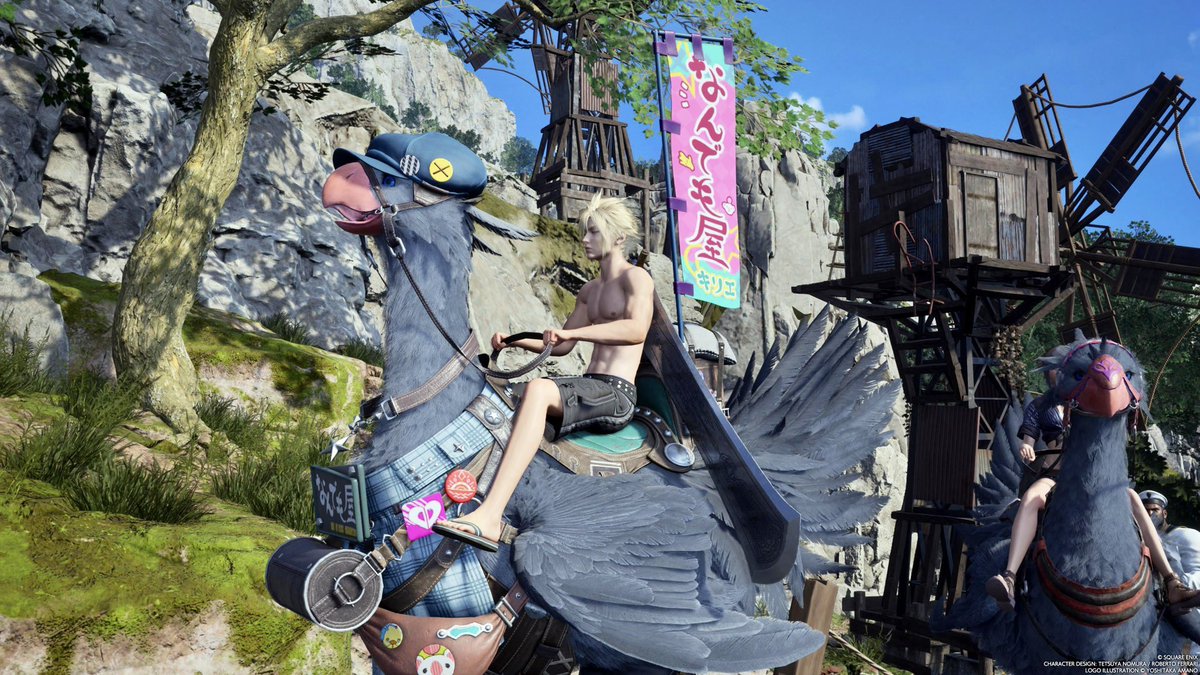 セリアで買った「ミニチュアのぼり」で
キリエのなんでも屋のぼり旗を作りました🐥
#FF7リバース #FF7R #FF7 
#山田化学