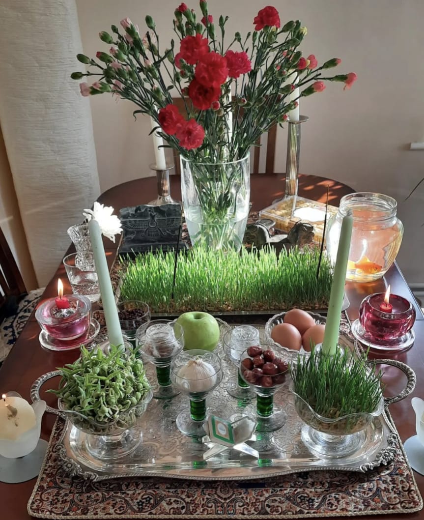 Happy Nowruz to everyone celebrating today! 😊 The Earth tilted on its axis at 3.06am this morning & Spring has Sprung 🌷