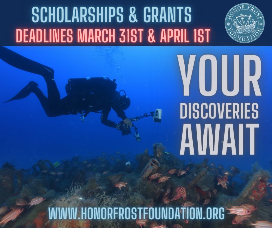 🌊🤿Grants information available here: ow.ly/I5LY50QXqBI 👩‍🎓💙Scholarship information available here: ow.ly/YNG350QXqBE