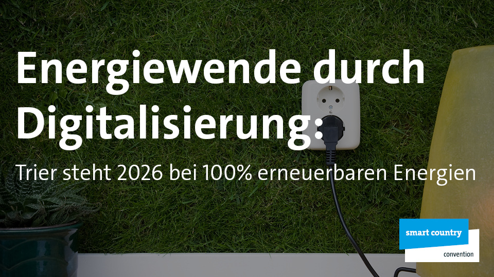 Bereits 2023 landete die @stadt_trier auf Platz 1 der digitalsten Energieversorger des @Bitkom Smart City Index. Bis 2026 will die Stadt auf 100 Prozent erneuerbare Energien setzen. Auf der #SCCON24 berichten wir über alle Ergebnisse des #SCI24. ➡️smartcountry.berlin/de/programm/si…