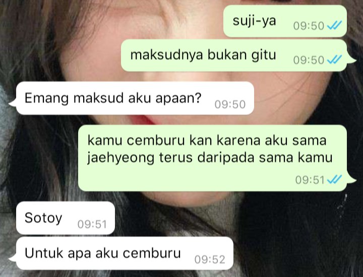 hi_itsme_hello's tweet photo. Jaeun X Suji

“Gombal gf vs. Gengsian gf”

#PyramidGame few tweets au https://t.co/psZwJzu7HJ