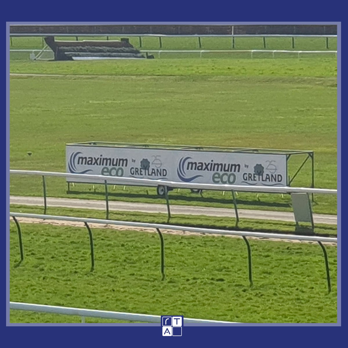 @Greylandltd has partnered with @haydockraces for an unforgettable afternoon of #jumpracing! 🏇 Our teams at RTA have worked hard to produce & install top-notch #signage for the event 💙 Get in touch to book us for your upcoming event ✅ loom.ly/94dxp3k
