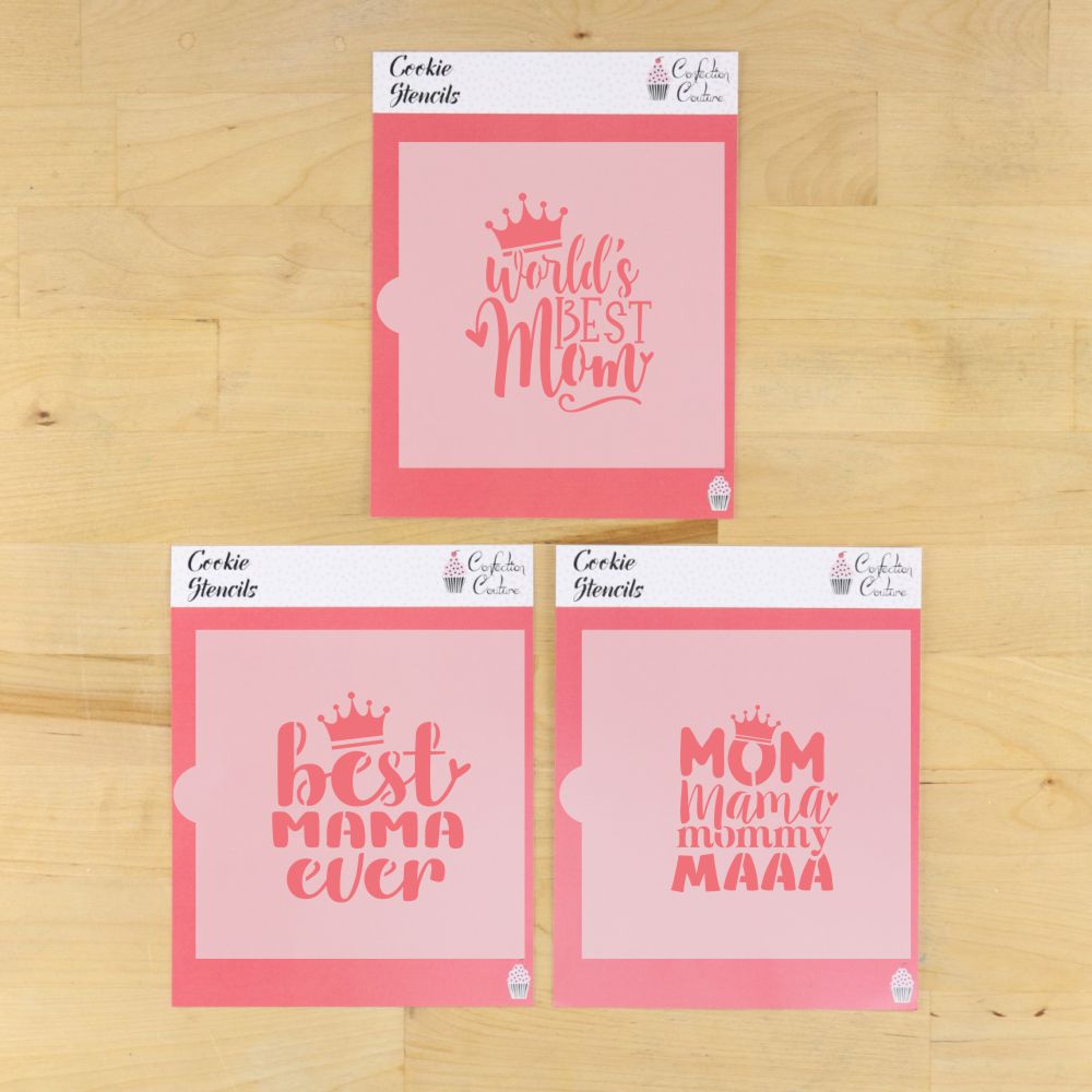 Use code MOM25 through 3/25 and save 25% off of Mother's Day cookie stencils from  Confection Couture Stencils! #mothersdaycookies #cookiestencils #confectioncouturestencils #designerstencils 

Shop Now:
confectioncouturestencils.com/collections/mo…