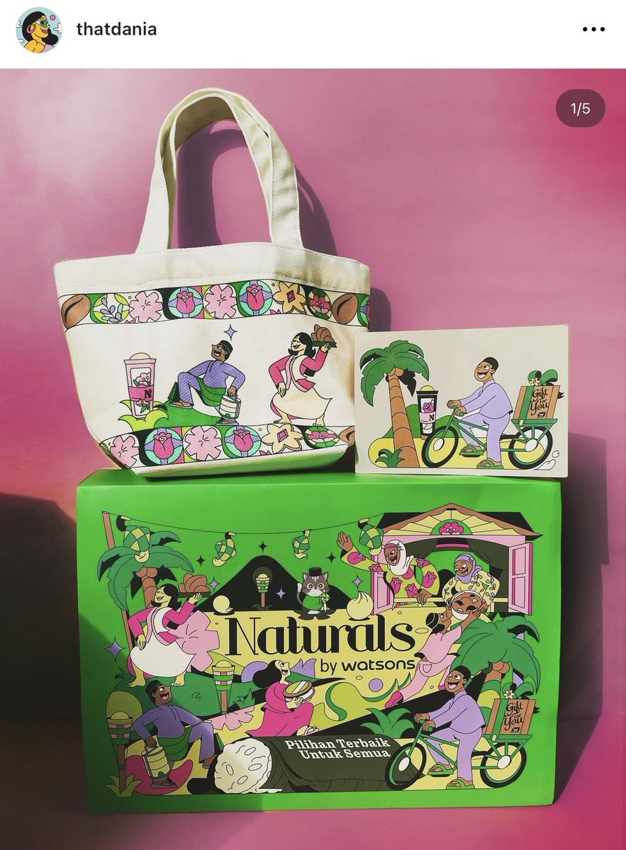 izzatisuza's tweet photo. aku rasa happy tgk upcoming raya tahun ni,
kiri kanan depan belakang orang amik local artists buat merchandise brand besar. https://t.co/4gJPyOmIkr